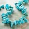 12 Pack: Turquoise Dyed Howlite Chip Beads, 15mm by Bead Landing™